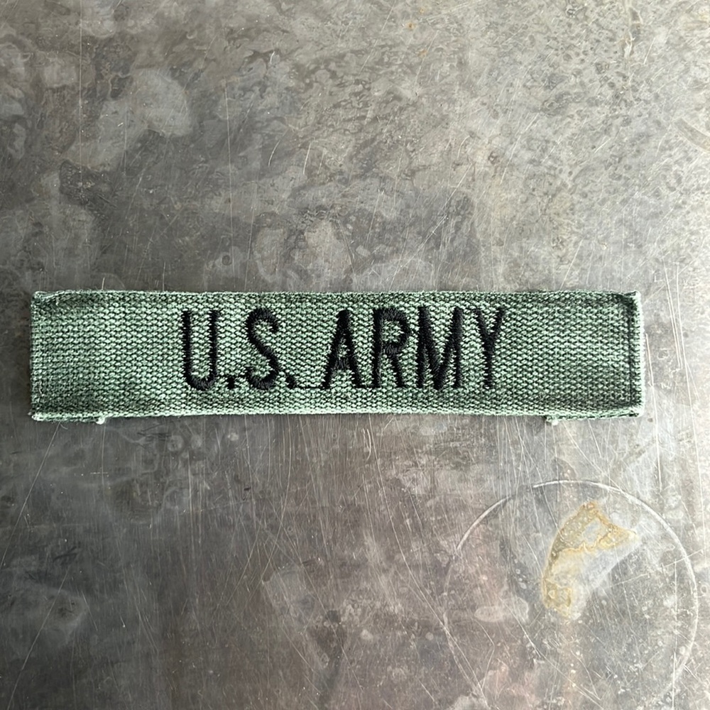 U.S. ARMY embroidered tape patch - Vintage